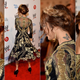 Illustration for article titled Vanessa Hudgens Elaborate Dress and Messy Tresses